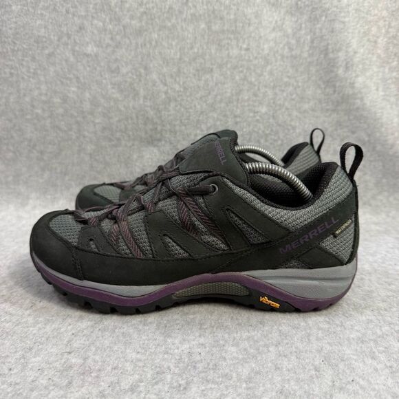 Merrell Shoes - Merrell Womens Shoes Size 7 Siren Edge 3 Grey Purple Outdoors Hiking Sneakers